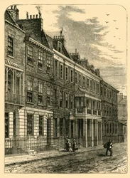 Casa di Carlyle, Great Cheyne Row, c1876