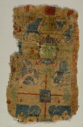Frammento di tappeto, c. 1400