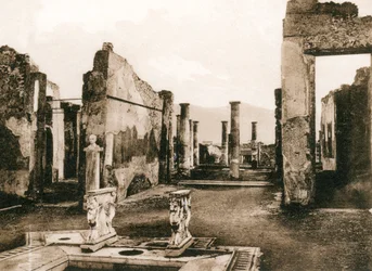 Casa di Cornelio Rufo, Pompei, Italia, c1900s