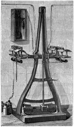 Pantelografo di Caselli, 1874