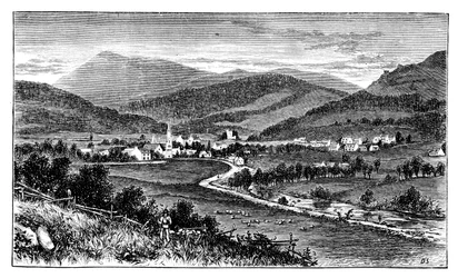 Castleton di Braemar, Scozia, c1888