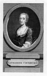 Catharine Trotter Cockburn 1679-1749, romanziera, drammaturga e filosofa scozzese, XIX secolo