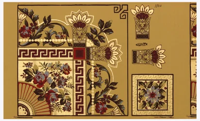 Bordo del soffitto, 1875–1906