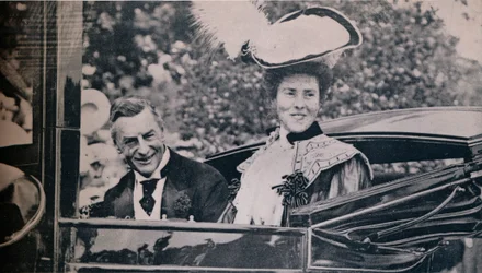 Festeggiando il suo settantesimo compleanno, 1906