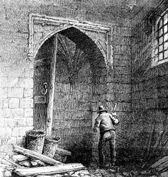 Cantine sotto le Case del Parlamento al tempo di Re Giacomo I, c1902