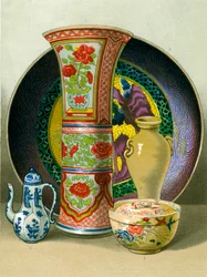 Arte ceramica, porcellana cinese e giapponese