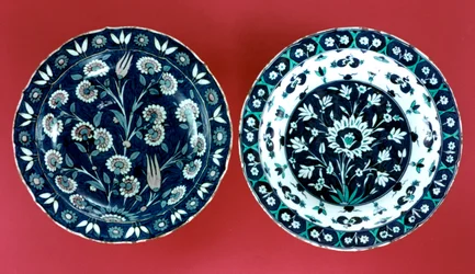 Piatti in ceramica, XVI secolo