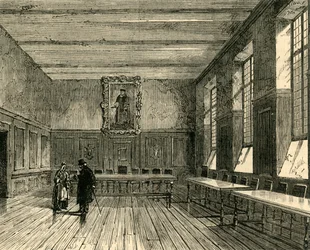 Cappella della Merchant Taylors School, c1872