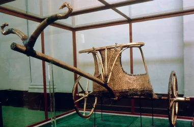 Carro dalla tomba di Tutankhamon, XIV secolo a.C.