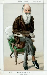 Charles Darwin, naturalista inglese, 1871