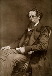 Charles Dickens, autore inglese del XIX secolo, 1910