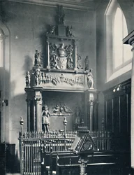 Certosa. Monumento di Thomas Sutton nella Cappella, 1925