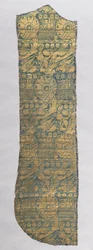 Frammento di casula con animali realistici, c. 1420