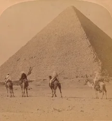 Cheope, la più grande delle Piramidi, Egitto, 1896