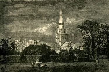 Cattedrale di Chichester, dal Sud