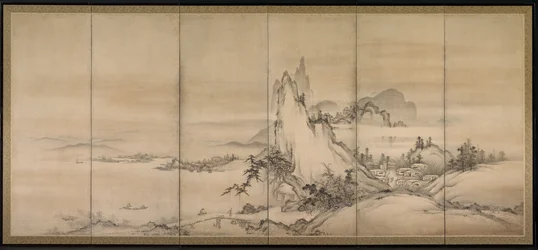 Paesaggio cinese, 1500s