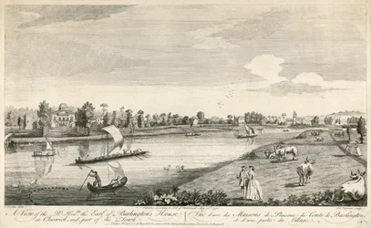 Chiswick House, Londra, 1750