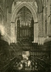 Coro della Cattedrale di York, 1898