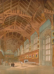 Christ Church Hall, Oxford, c1845, 1864