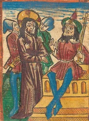 Cristo davanti a Pilato, c. 1490