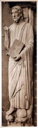 Cristo che insegna, Cattedrale di Chartres, Francia, XIII secolo