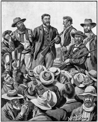 Christiaan De Wet, soldato afrikaner, politico e cacciatore di grossa selvaggina, c1899