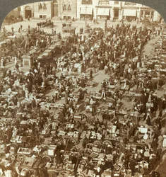 Il mercato più grande di Christiania, Norvegia