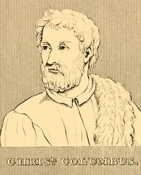 Cristoforo Colombo, 1451-1506, 1830