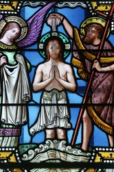 Battesimo di Cristo, Basilica di Paray le Monial, Paray le Monial, Francia