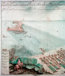 Città di Veracruz, Messico, XVII secolo