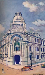 Quartier generale della Polizia Civile, Rio, 1914