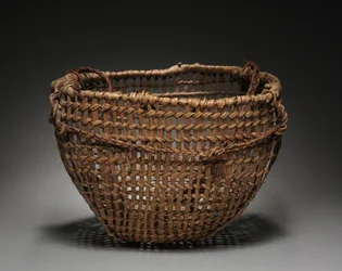 Cesto per vongole con linea di trasporto, fine 1800