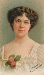 Clara Butt 1872-1936, contralto inglese, 1911