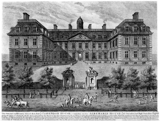 Clarendon House, Piccadilly, XVII secolo, 1908