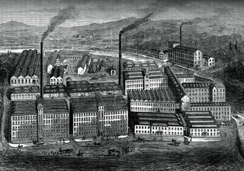Clarks Anchor Thread Works, Paisley, Scozia