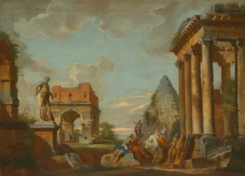 Paesaggio classico, c. 1750