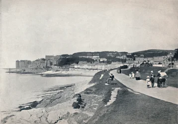 Clevedon - La spiaggia verde