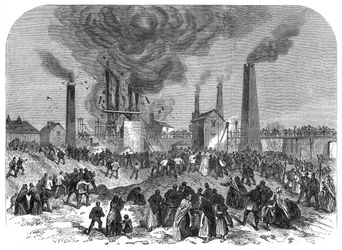 Disastro minerario, Oaks Colliery, Barnsley, Yorkshire