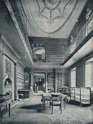 Biblioteca del College: La parte centrale, 1926
