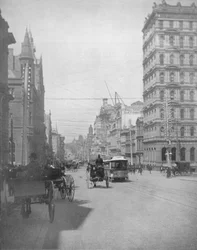 Collins Street, Melbourne, XIX secolo