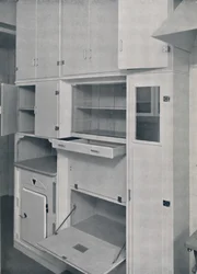 Unità di armadi domestici Compactom, 1936