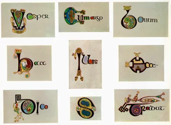 Lettere composte, 800 d.C.