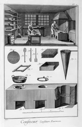 Pasticceri, forno, 1751-1777