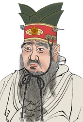 Confucio 551-479 a.C., filosofo cinese. Da un calco di una lastra di marmo in un tempio confuciano