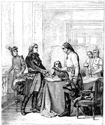 Convenzione dopo la battaglia di Marengo, Italia, 15 giugno 1800, 1882-1884