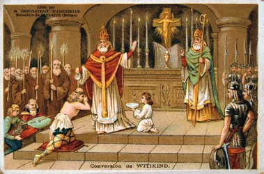 Conversione di Witikind, 785 d.C., XIX secolo