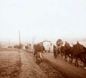 Convoglio, Genicourt, Francia settentrionale, 1916