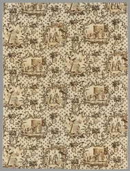 Lino stampato a rame, 1789-1791