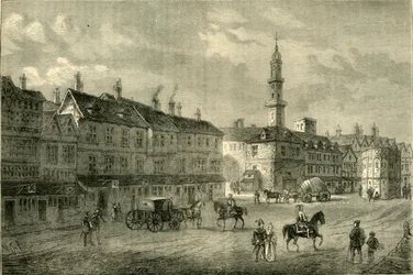 Cornhill nel 1630, c1872