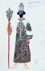 Costume per Sarastro, 1913